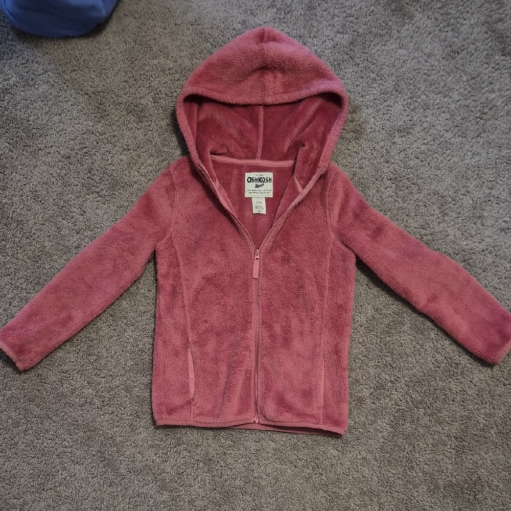 OshKosh B'gosh Kids Rose Zip-Up Hoodie